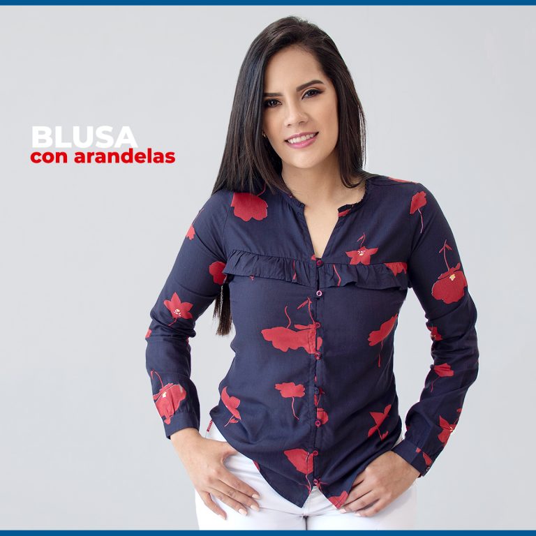 blusarojaazu1 Areldi Jeans